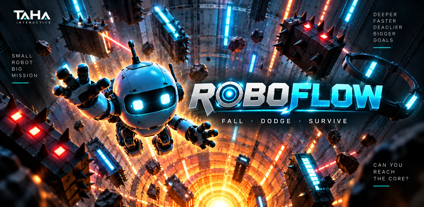 Robo Flow – Fall. Dodge. Survive.